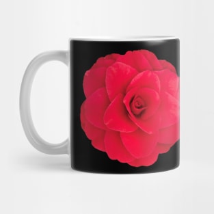 Red Camellia Bloom Close-up Mug
